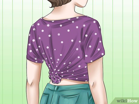 O Nó Discreto para Camisas Oversized - inspiração 1