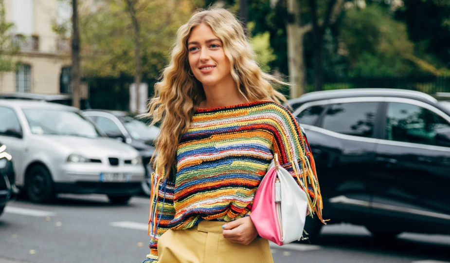 Como as listras coloridas surgiram e ganharam espaço nas passarelas - inspiração 1