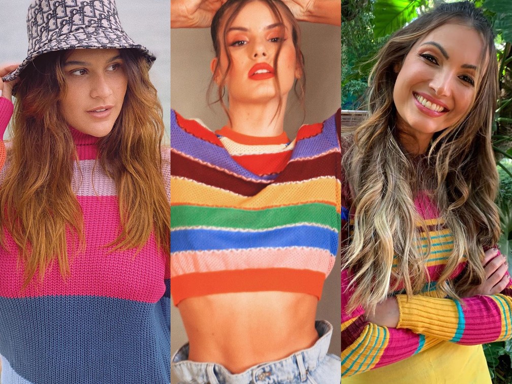 Tecidos leves e fluídos: A alma das peças listradas de verão - inspiração 1