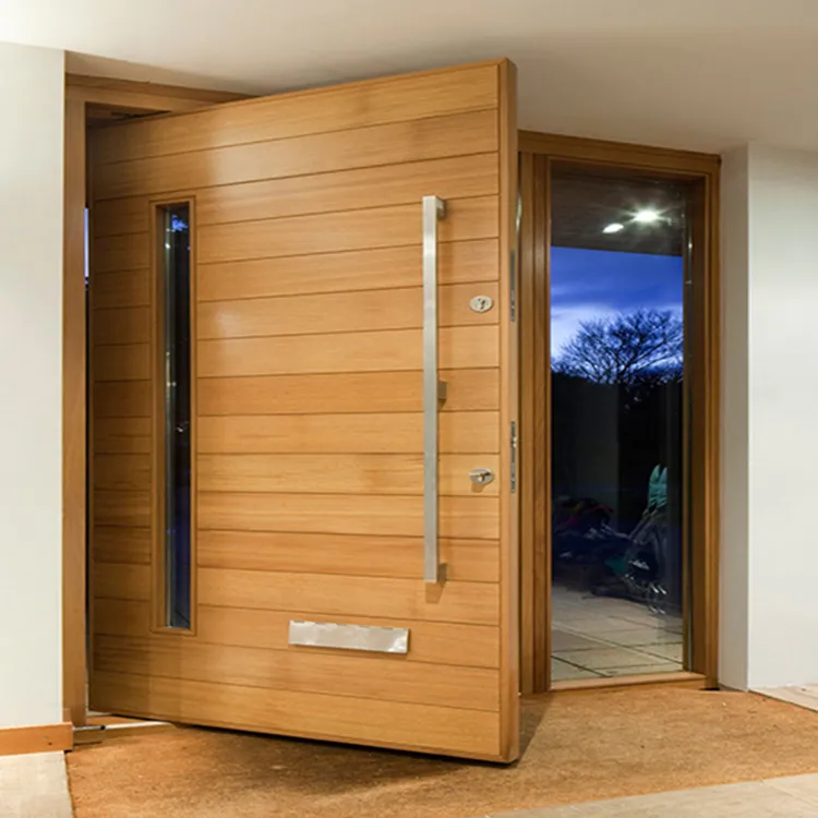 Inspiração extra: veja exemplos incríveis de portas pivotantes em casas reais - inspiração 2