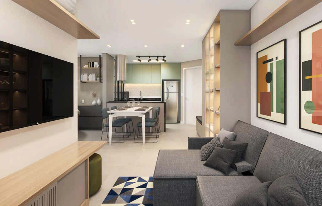 Dicas para integrar sala e cozinha com funcionalidade e estilo