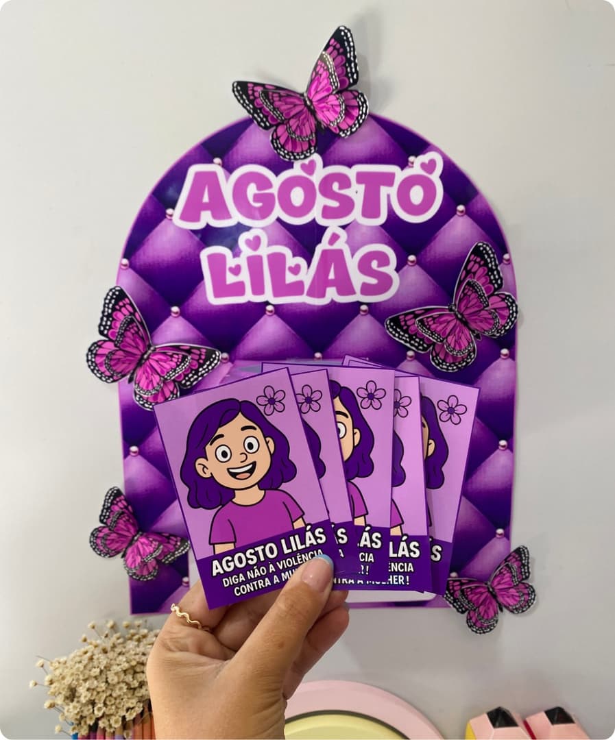 quanto custa decoração agosto lilás