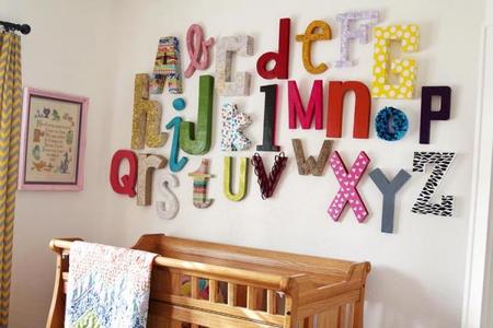 DIY: Crie Seu Próprio Alfabeto Decorativo para o Quarto Infantil