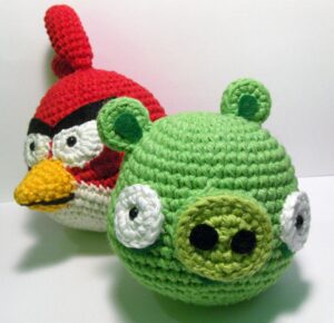 amigurumi angry birds