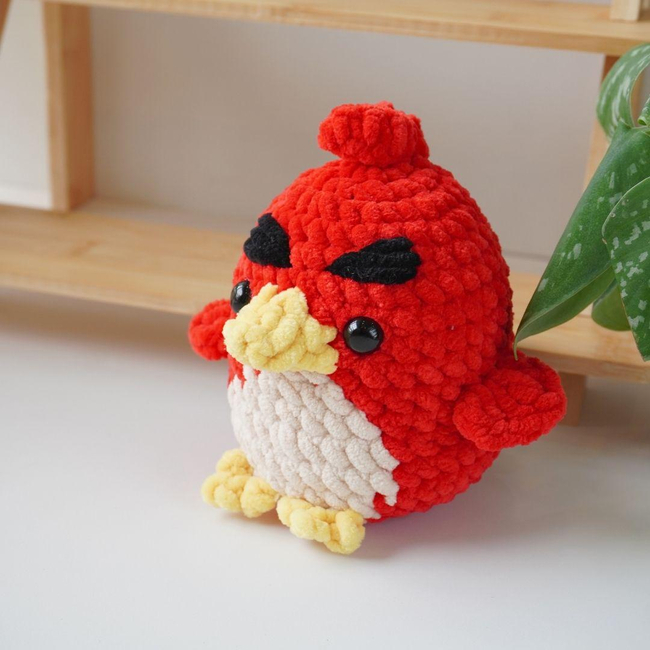 ideias de amigurumi angry birds para colecionar