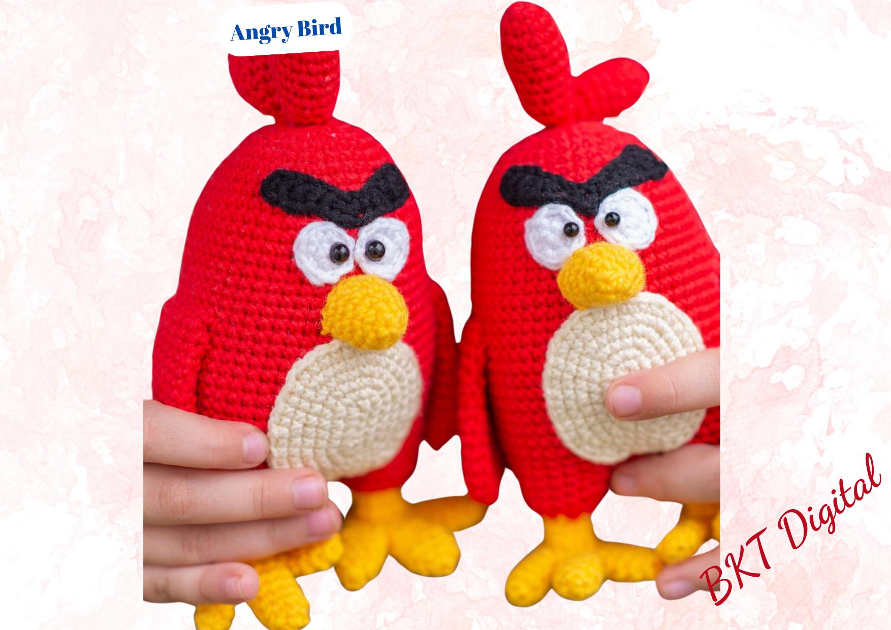 erros comuns ao fazer amigurumi angry birds