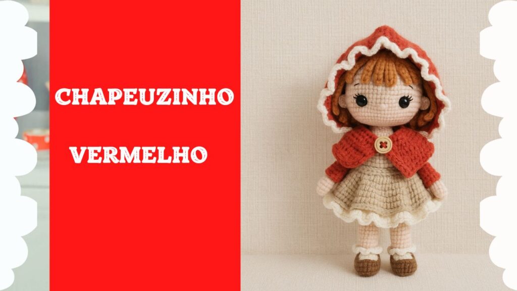 erros comuns ao fazer amigurumi chapeuzinho vermelho