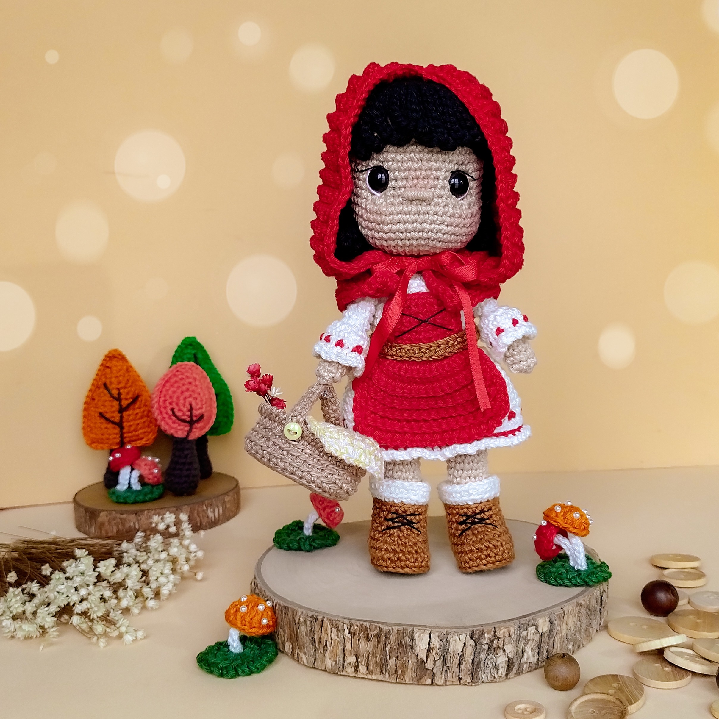 receita amigurumi chapeuzinho vermelho vs amigurumi chapeuzinho vermelho comprado