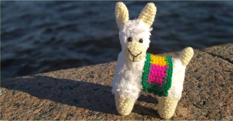 amigurumi lhama ideias criativas