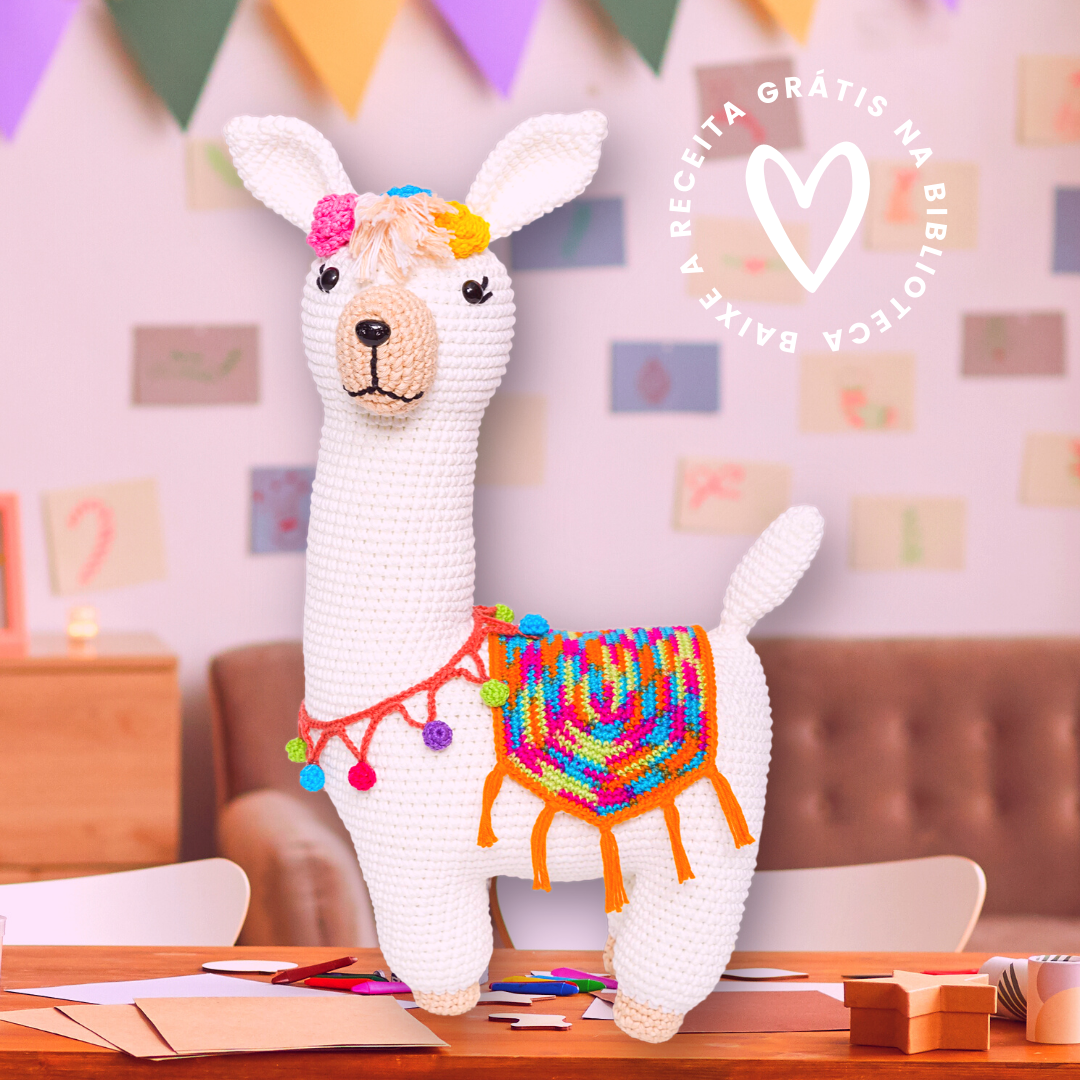 amigurumi lhama quanto custa