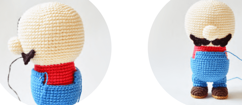 amigurumi super mario pronto ou receita qual escolher