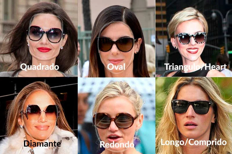 oculos quadrado rosto redondo