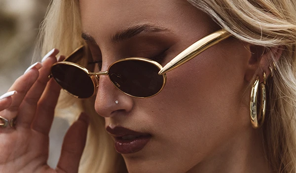 armações de óculos geométricas para rosto redondo