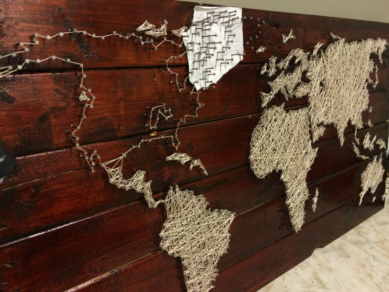 esculturas têxteis macramê decoração quarto casal