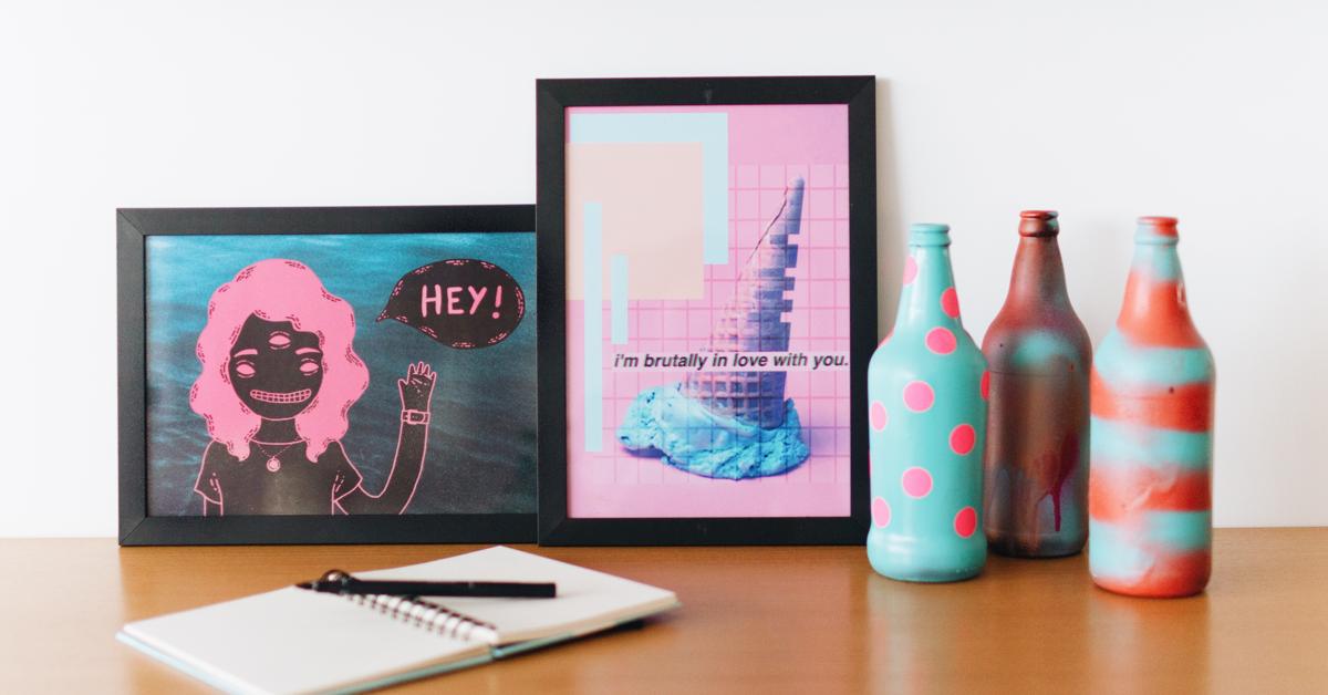 arte para decoração