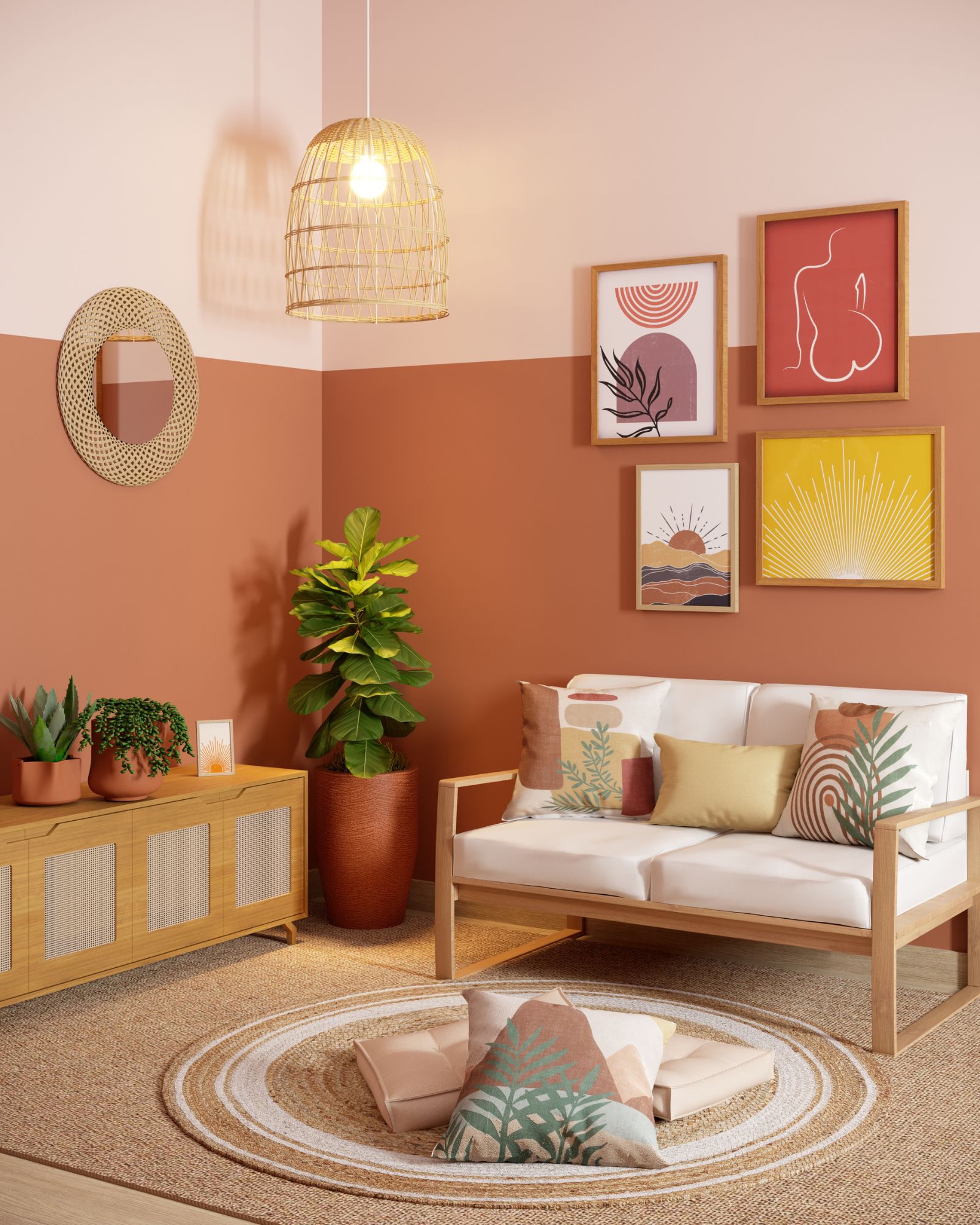 evitar erros ao escolher arte para decoração pequena