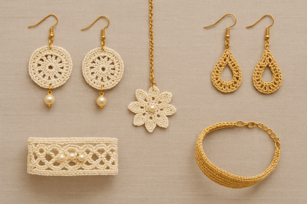 Guia Completo de Fios para Joias de Crochê: Qual Escolher?