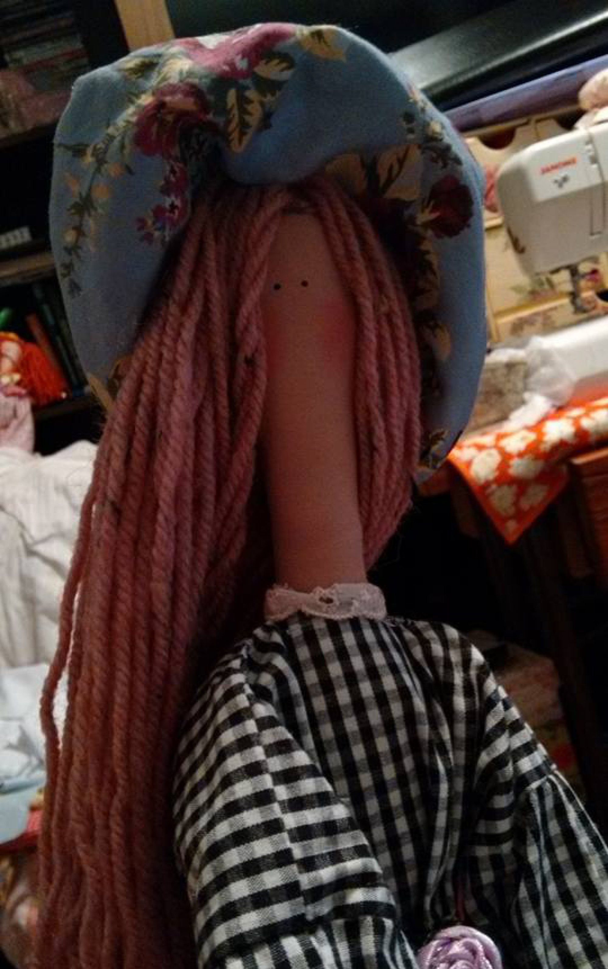 Artesanato com bonecas de pano estilo Tilda