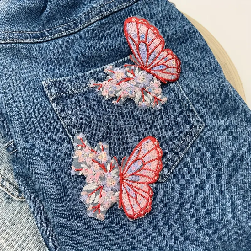Passo a Passo: Bordado de Margaridas Delicadas em Calça Jeans