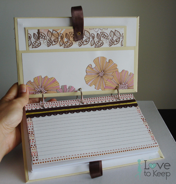 Inspirações de Scrapbook para Cadernos de Culinária