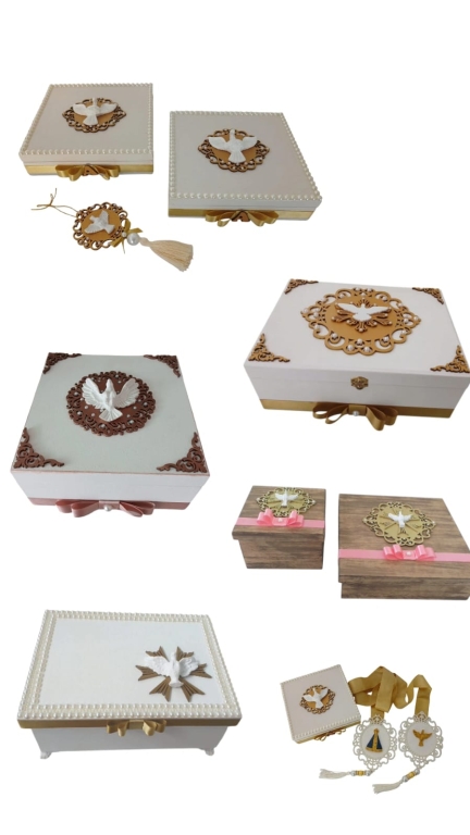 como fazer caixa de mdf para padrinhos