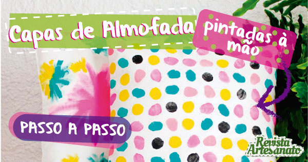 como pintar almofadas com tinta tecido