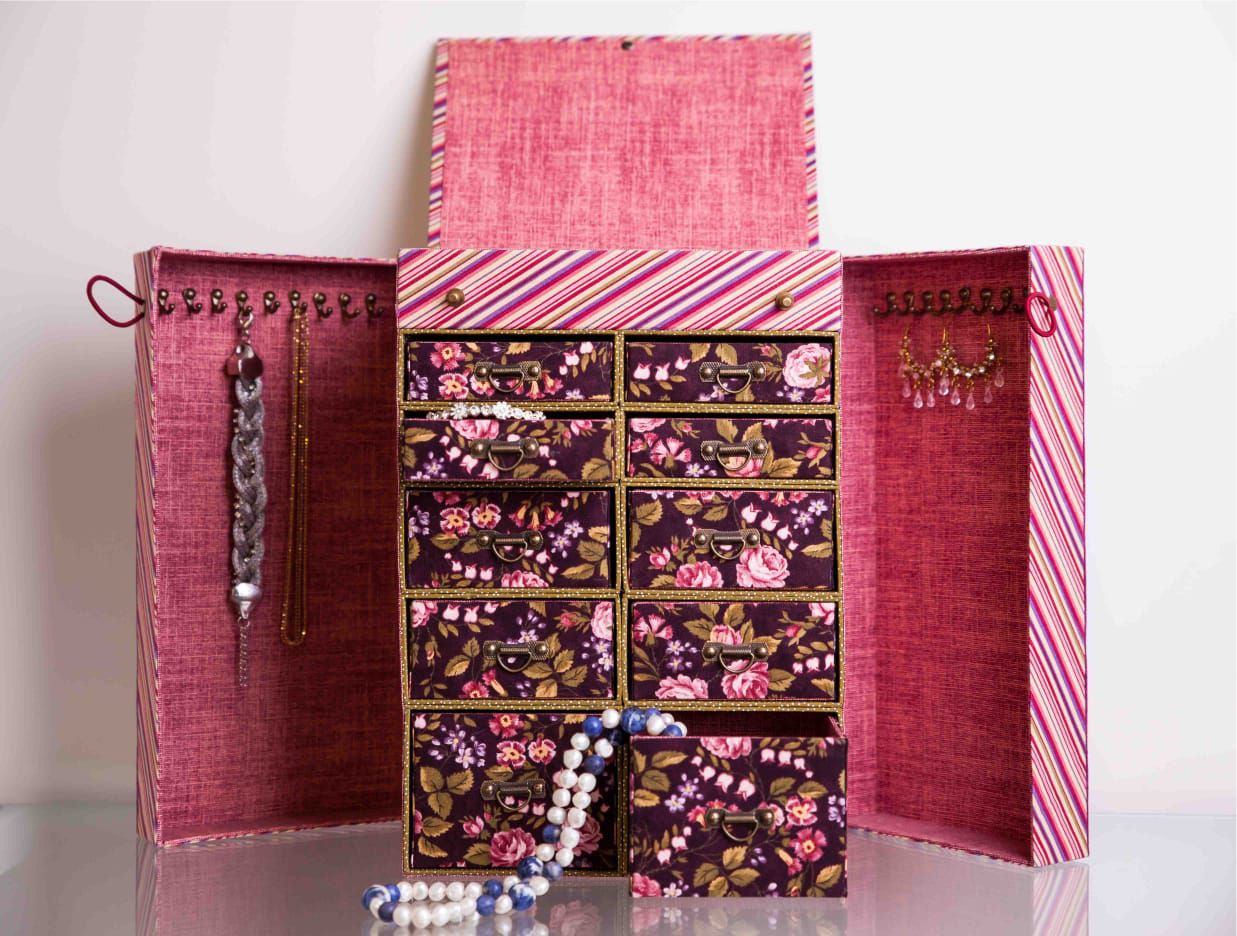 Os Melhores Kits de Cartonagem para Porta-Joias Personalizados