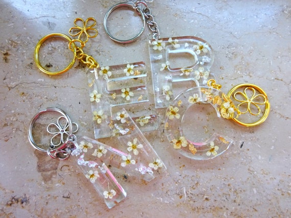 como fazer chaveiro de resina com nome