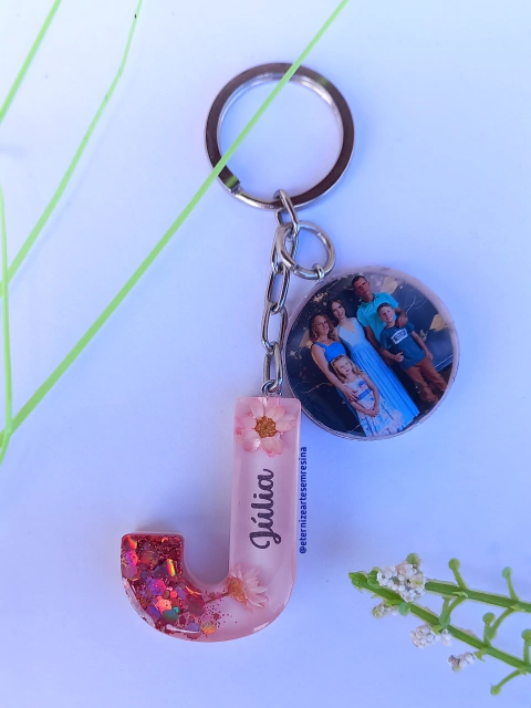 como fazer chaveiro de resina com nome