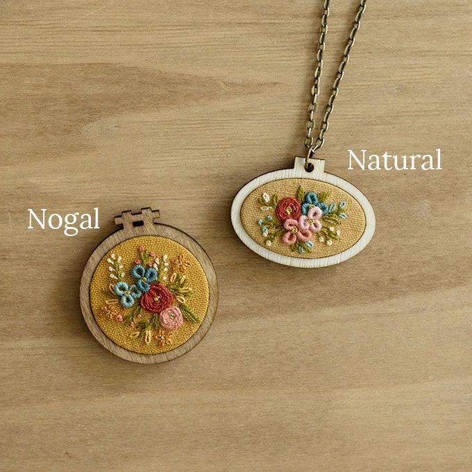 técnicas de bordado para pingentes pequenos