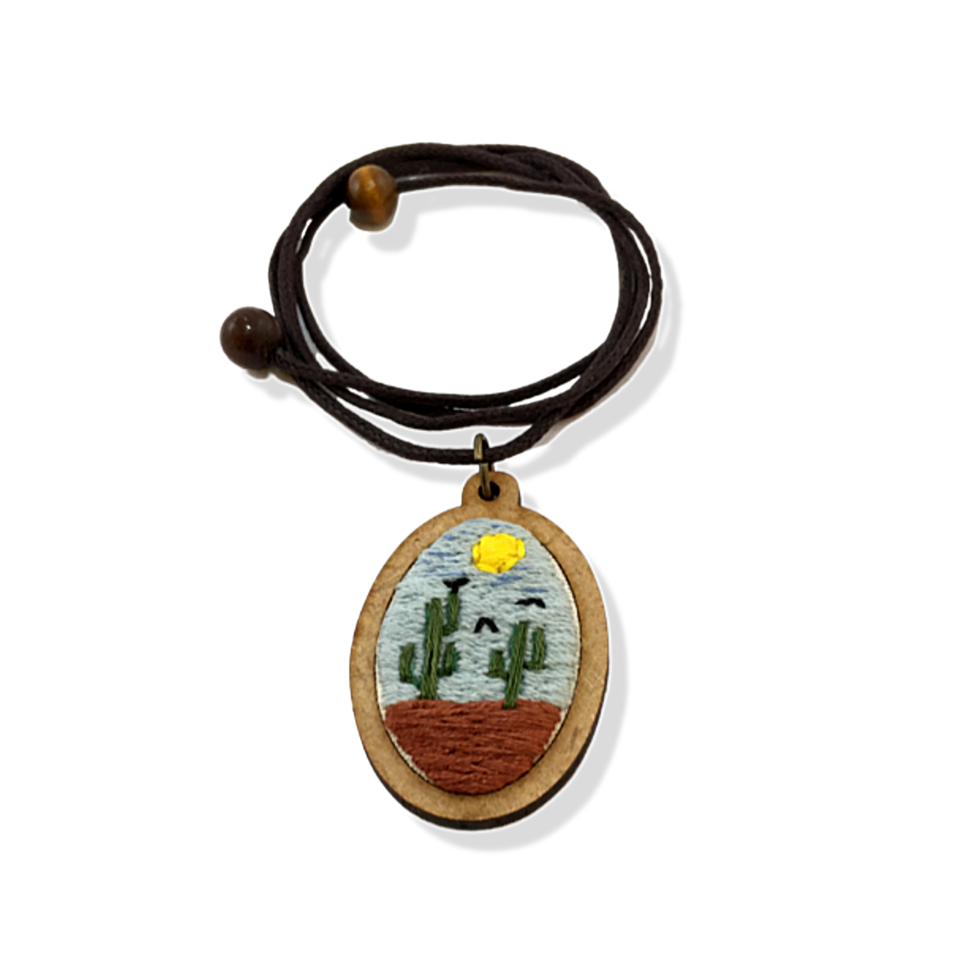 técnicas de bordado para pingentes pequenos