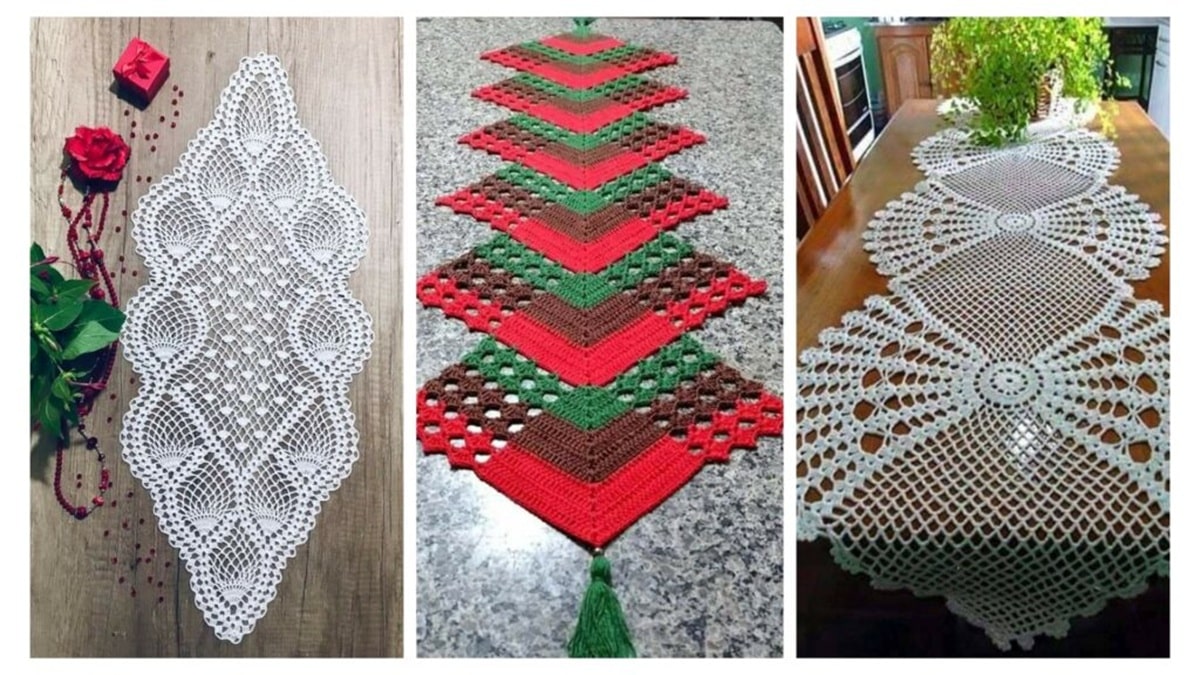 Passo a Passo: Como Ler Gráficos de Crochê Filé para Caminhos de Mesa