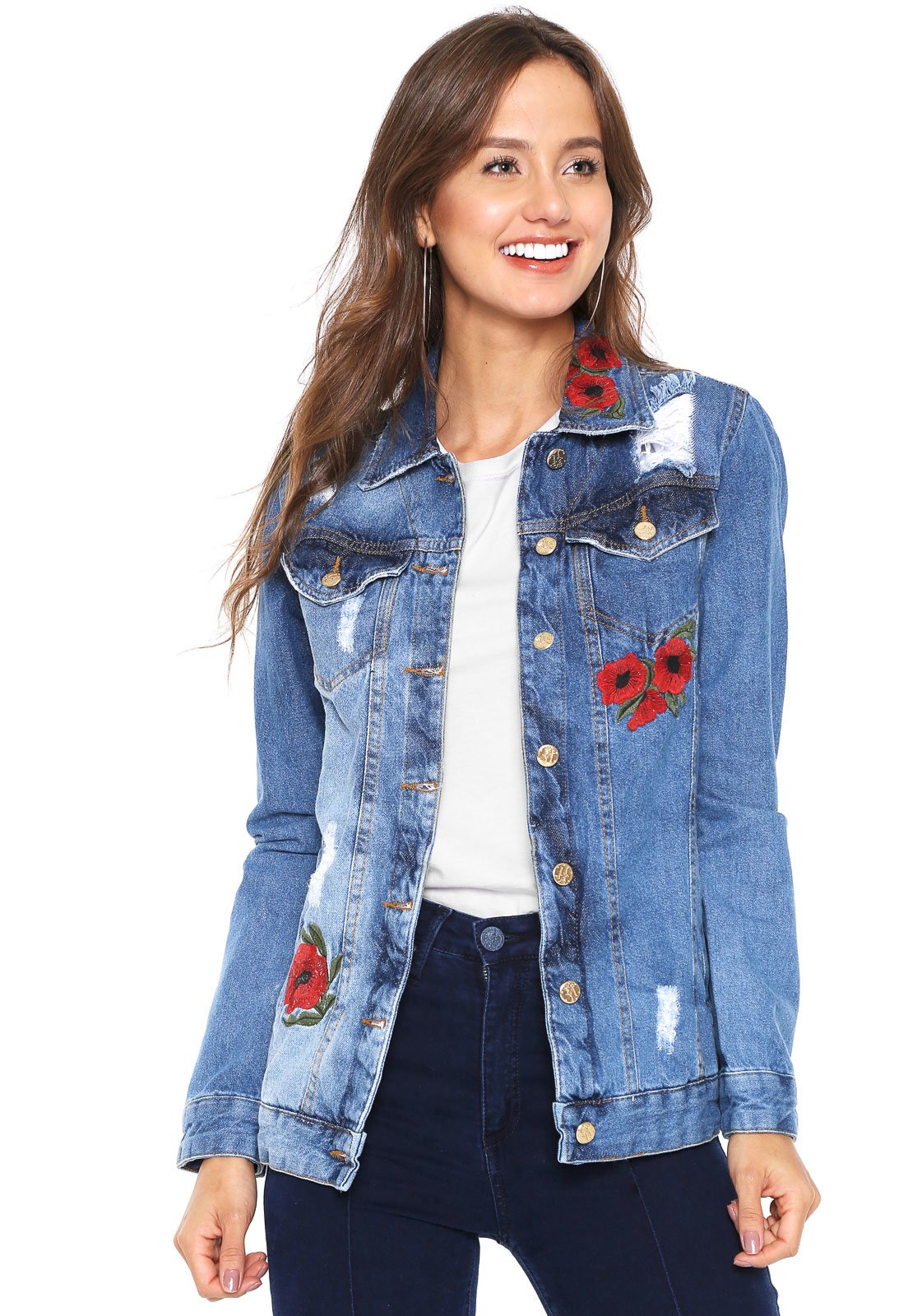 como customizar jaqueta jeans com tinta