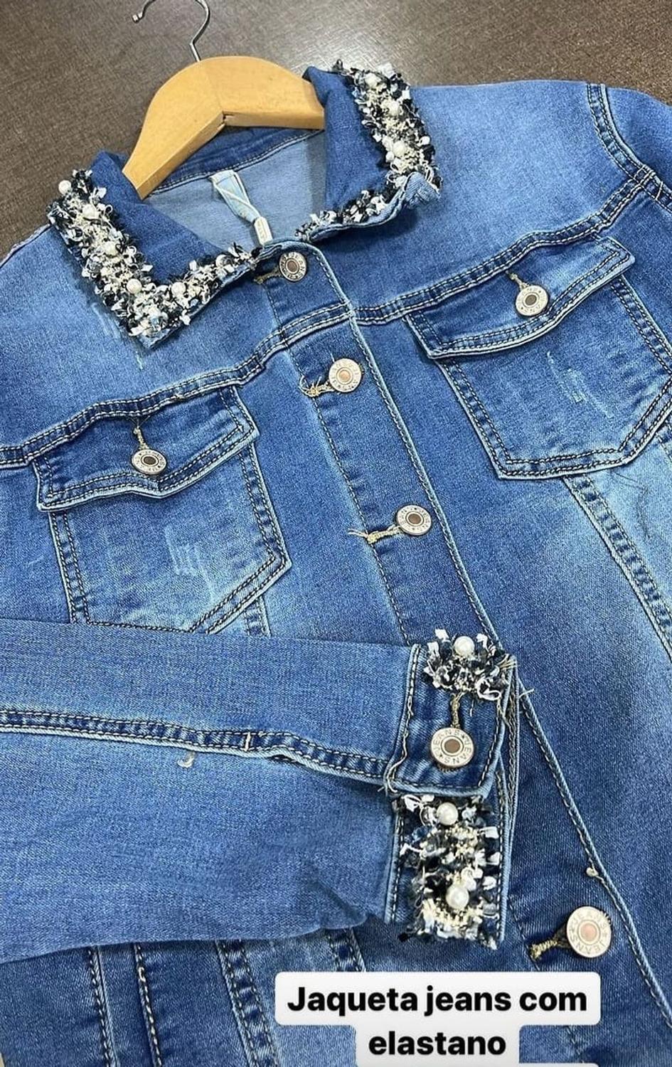ideias de customização de jaqueta jeans passo a passo