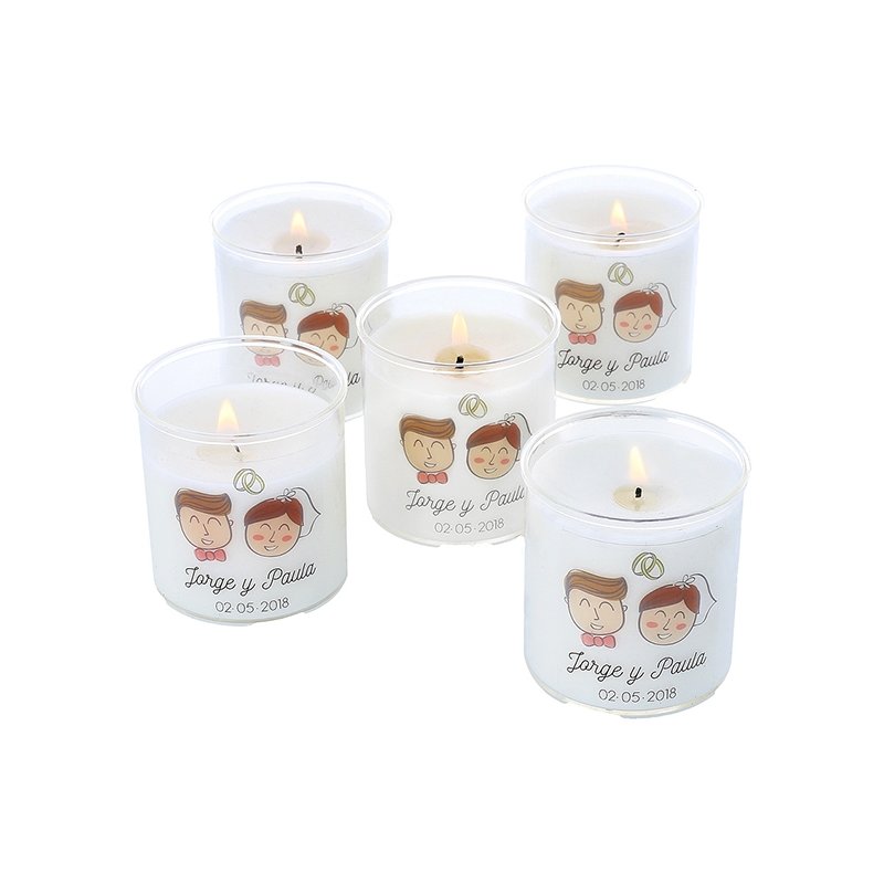 ideias de centros de mesa com velas DIY