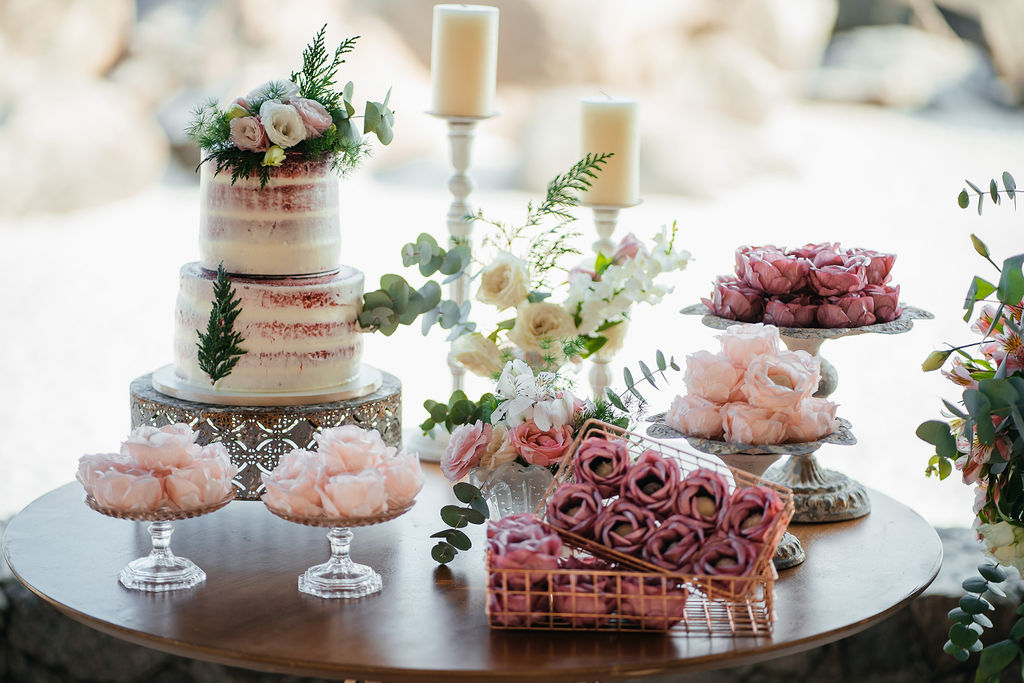 ideias de centros de mesa com velas DIY