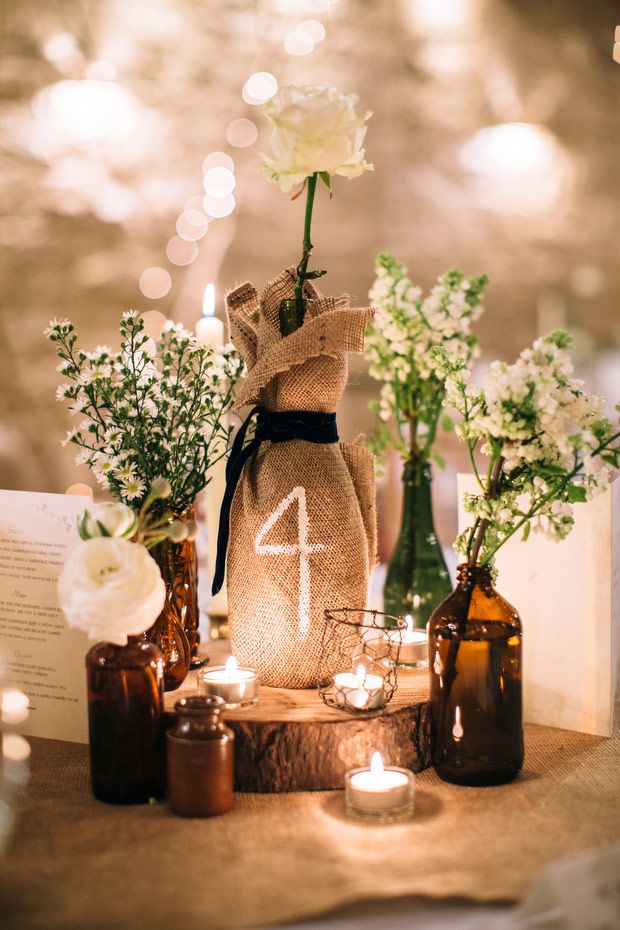 como decorar velas de casamento com material reciclado