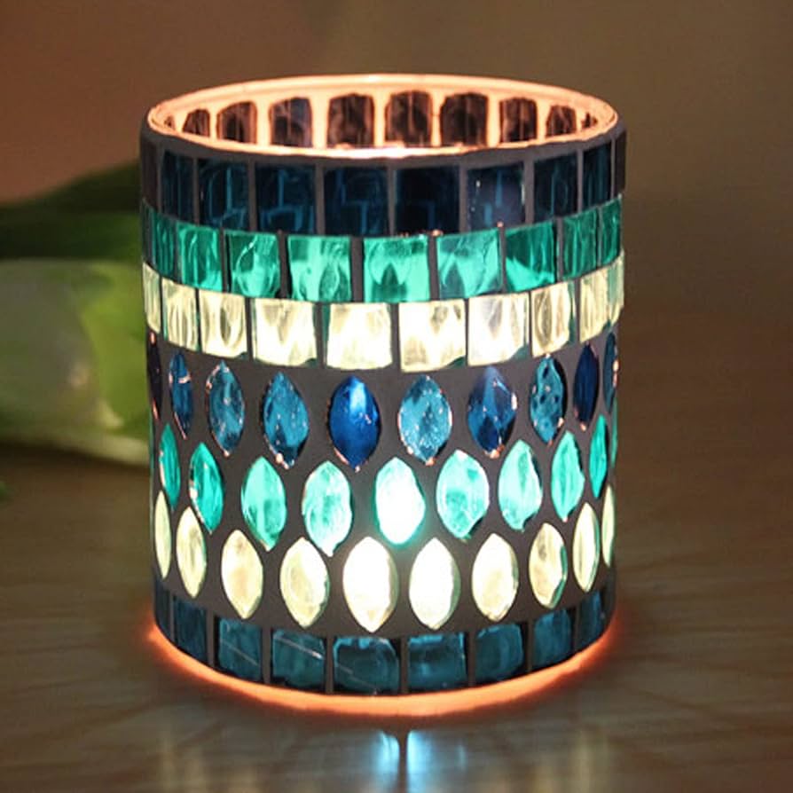 ideias de centros de mesa com velas DIY