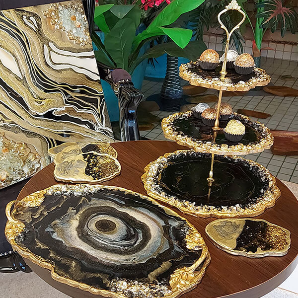 Resina Epóxi para Iniciantes: Dicas Essenciais para o Sucesso do seu Geodo