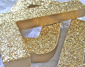 como decorar letras de mdf