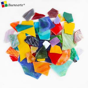 como fazer mosaico com caco de azulejo