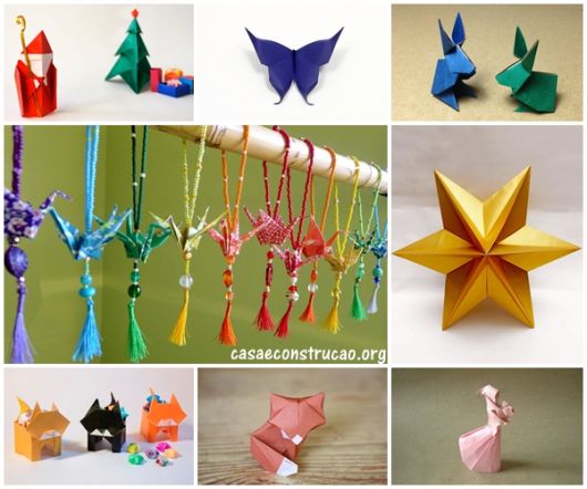 Artesanato com origami: 20 figuras fáceis