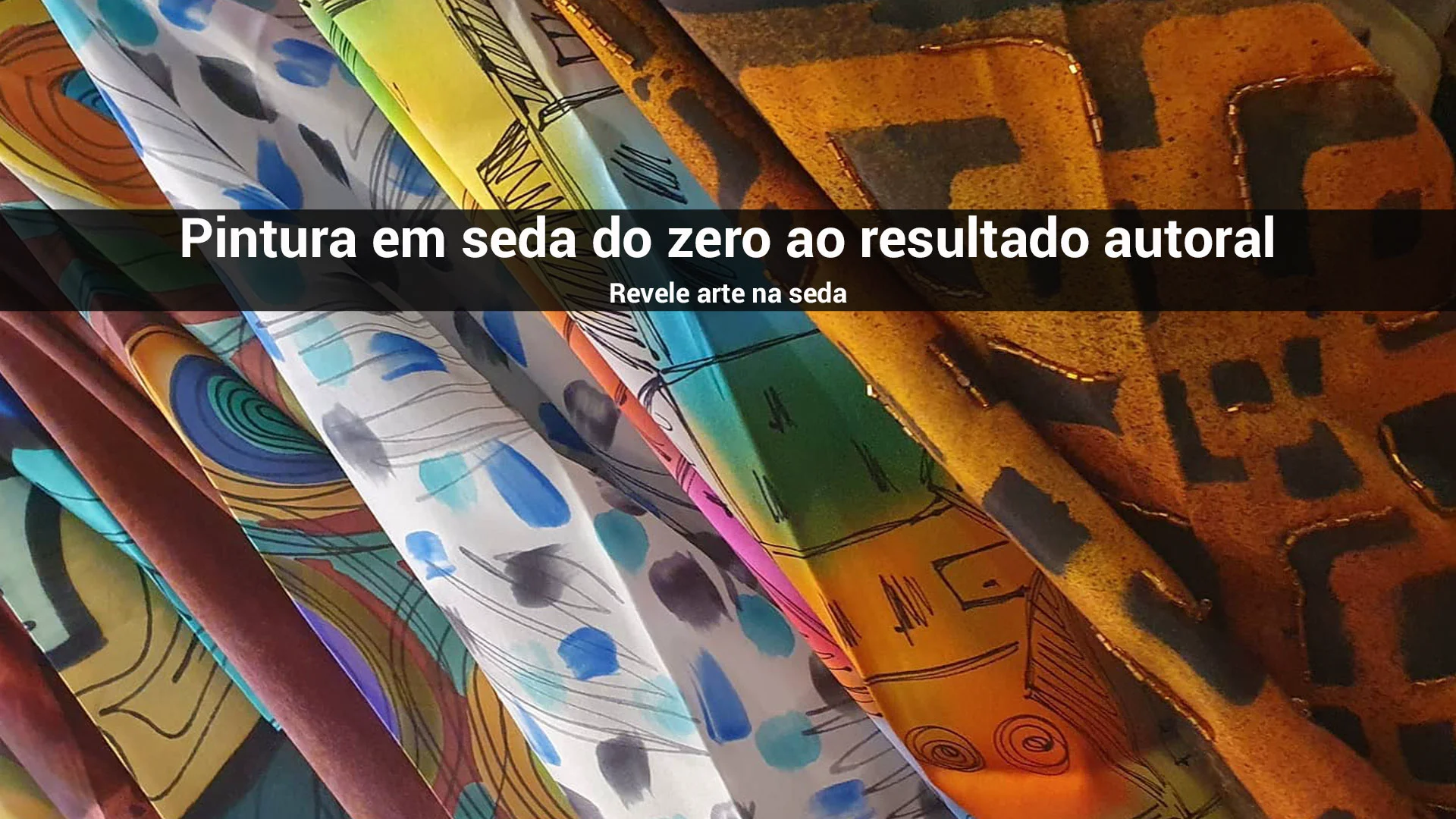 Artesanato com pintura em seda passo a passo