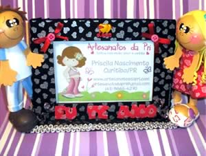 Aprenda a Fazer Porta Retratos de EVA para o Dia das Mães