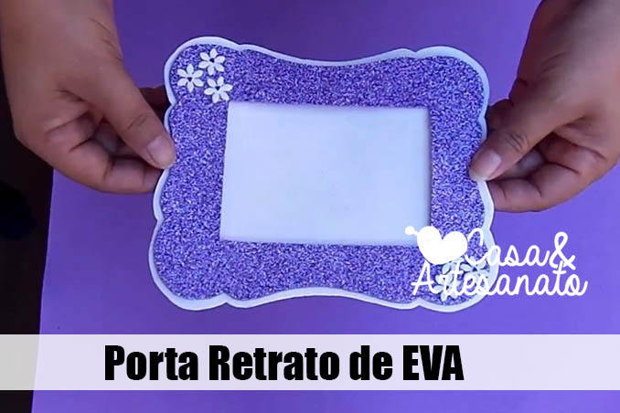 Como Personalizar Porta Retratos de EVA com Nomes