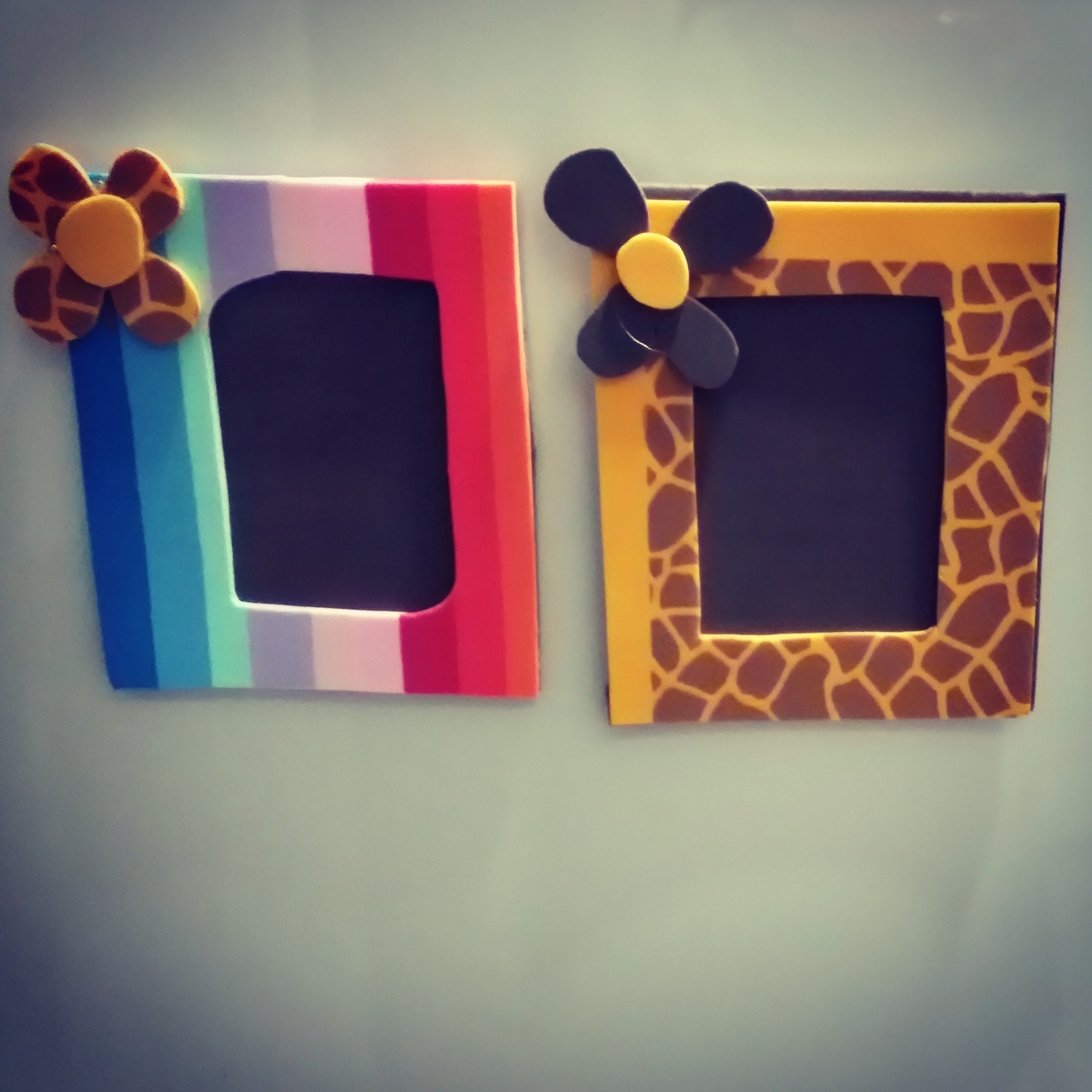 5 Modelos de Porta Retratos de EVA para Festas