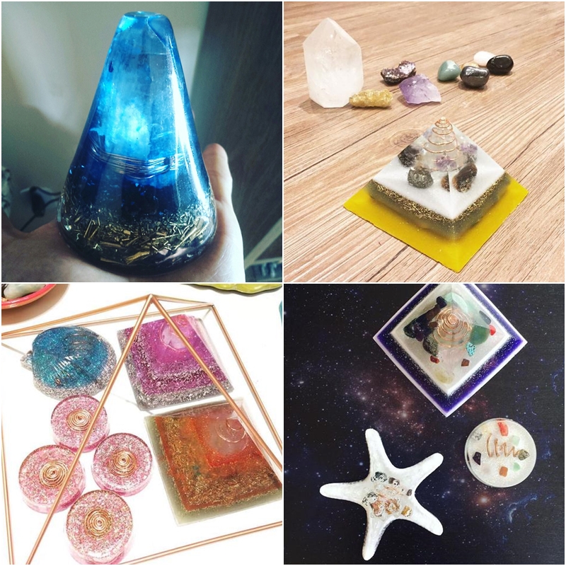 segurança na confecção de orgonites