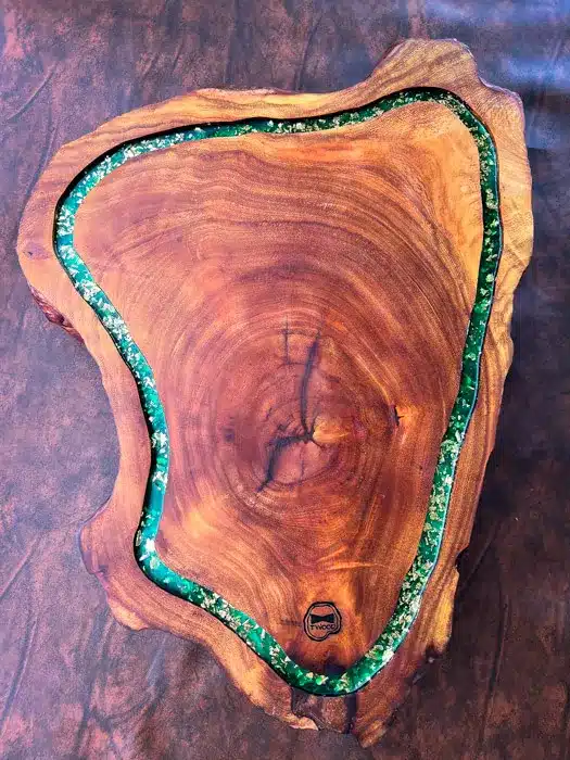 como fazer tábua de carne resina epóxi