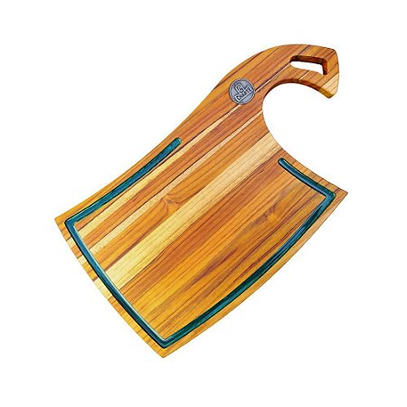 como fazer tábua de carne resina epóxi