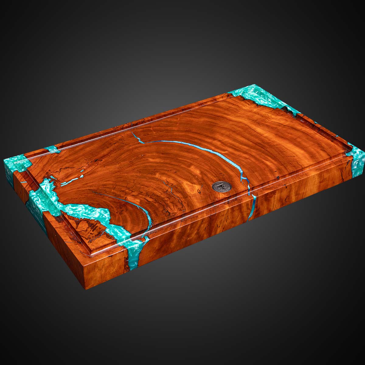 como fazer tábua de carne resina epóxi